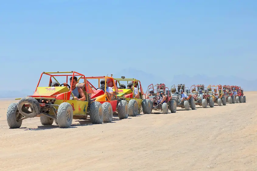 Hurghada: SUPER SAFARI – ATV, Buggy, Jeep cu cină