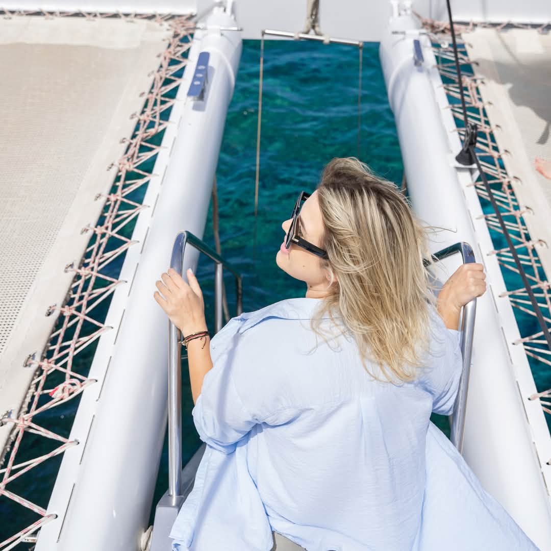 El Gouna: Excursie cu un catamaran de lux cu snorkeling și gustări/băuturi