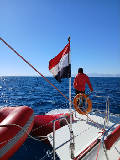 El Gouna: Excursie cu un catamaran de lux cu snorkeling și gustări/băuturi